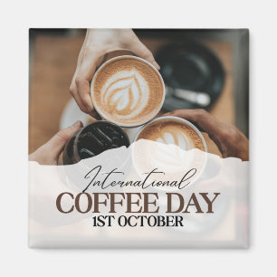International Coffee Day+ Magnet