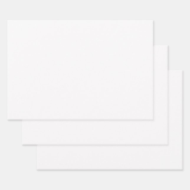 International Coffee Drinks Personalised Modern Wrapping Paper Sheet (Set)