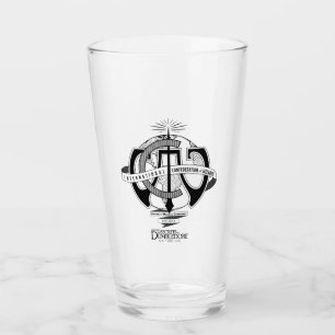 International Confederation of Wizards Logo Glass