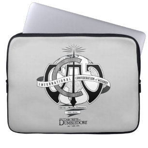 International Confederation of Wizards Logo Laptop Sleeve