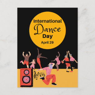 International Dance Day   World Dance Day Postcard