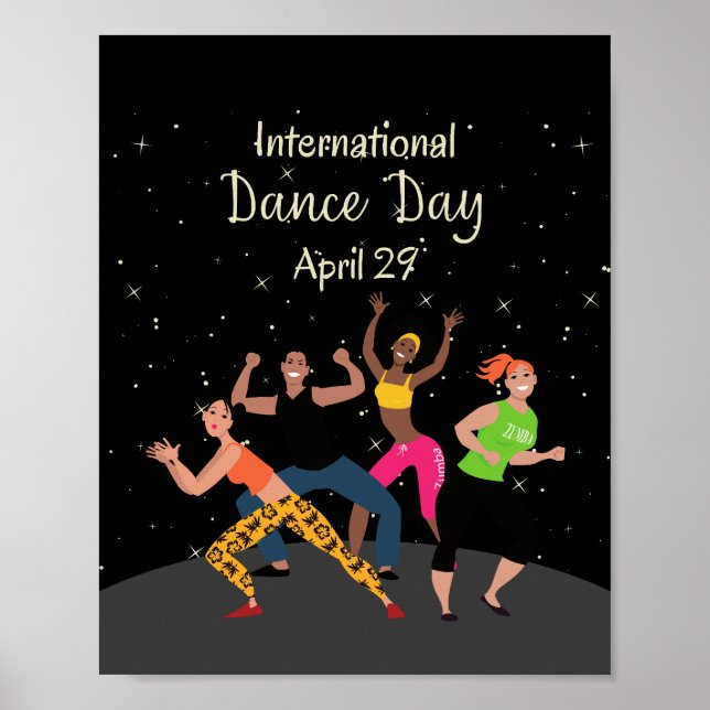 International Dance Day | World Dance Day Poster (Front)