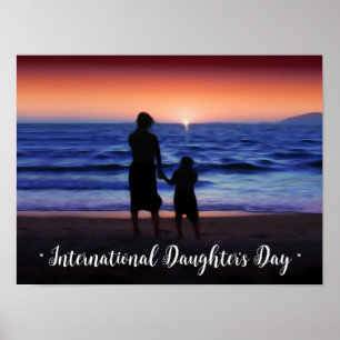 International Daughter's Day Poster