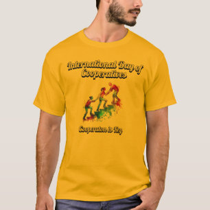 International Day of Cooperatives.  T-Shirt