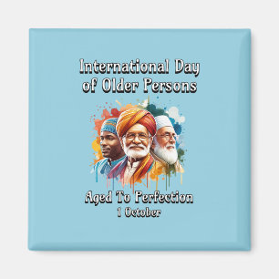 International Day of Older Persons. Aged Magnet