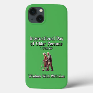 International Day of Older Persons. Wisdom. iPhone 13 Case