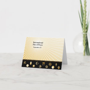 International Day of Peace Greeting Card