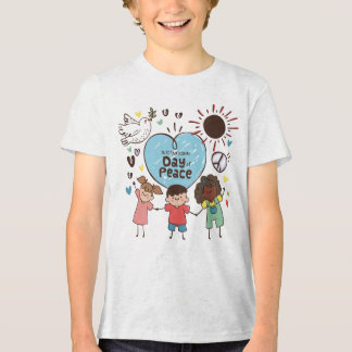 International Day of Peace With Us Tri-Blend Shirt