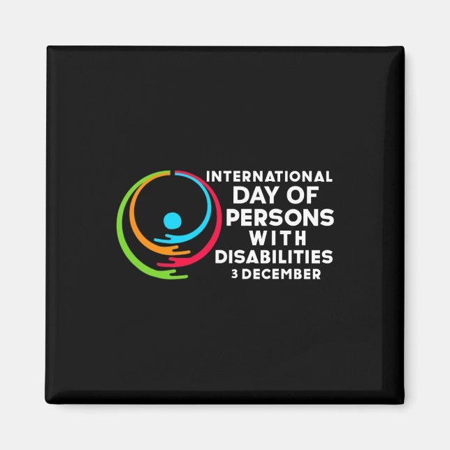 International Day of Persons with Disabilities 7 Magnet (Front)