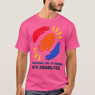 International Day of Persons with Disabilities 8 T-Shirt