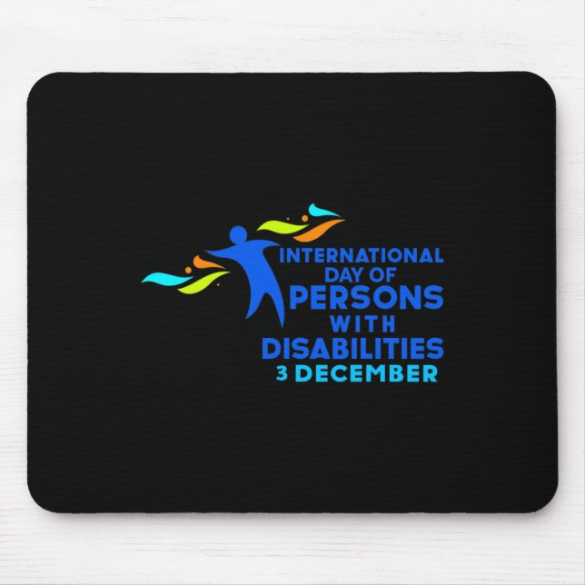 International Day of Persons with Disabilities  Mouse Pad (Front)