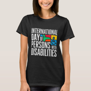 International Day Of Persons With Disabilities Pre T-Shirt