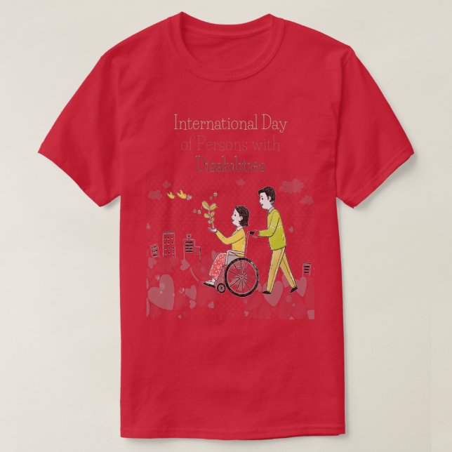 International Day of Persons with Disabilities T-Shirt (Design Front)