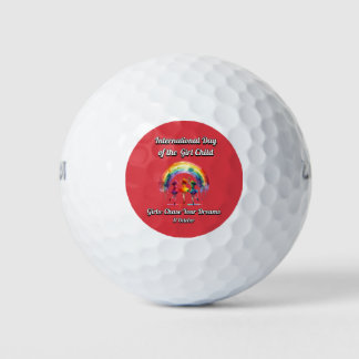 International Day of the Girl. chase Your Dreams. Golf Balls