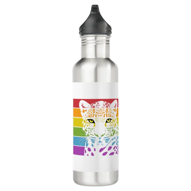 International Day of the Leopard 710 Ml Water Bottle (Right)