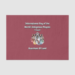 International Day of the World's Indigenous People Tissue Paper
