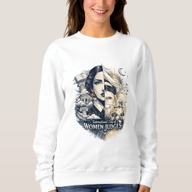 International Day of Women Judges Sweatshirt (Front)