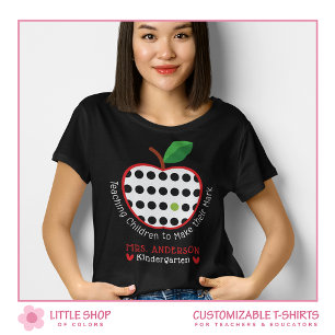 International Dot Day Customisable Teacher T-Shirt