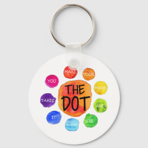 International dot day key ring