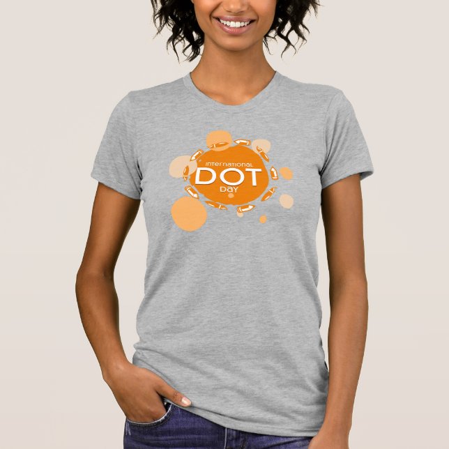 International Dot Day Orange Pencils T-Shirt (Front)