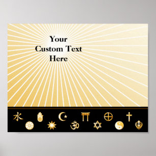 International Faiths Poster