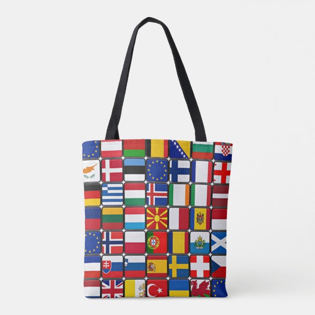 International Flag Collection Tote Bag (Back)