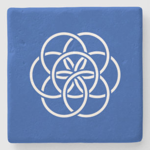 International Flag of Planet Earth Stone Coaster