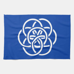 International Flag of Planet Earth Tea Towel