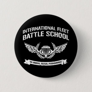 International Fleet Battle School Ender 6 Cm Round Badge