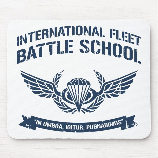 International Fleet Battle School Ender Mouse Pad (Front)