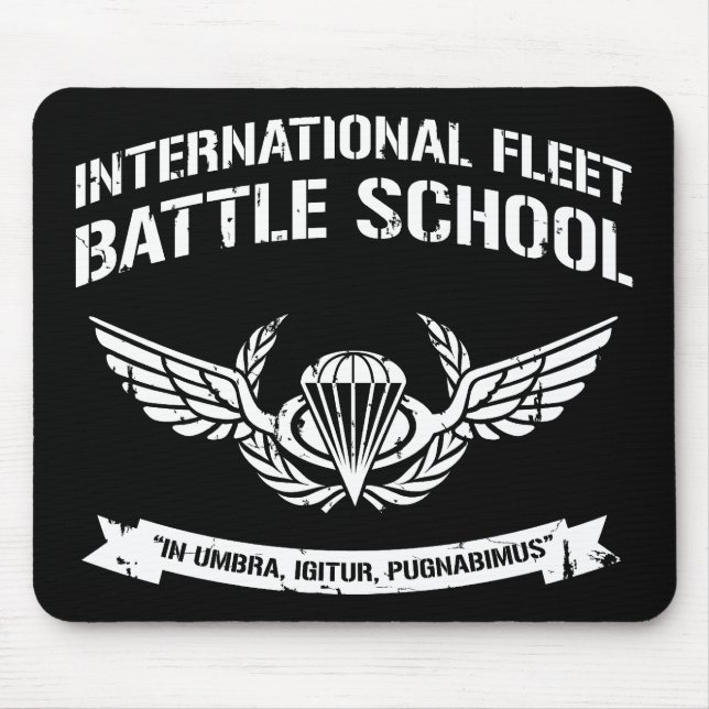 International Fleet Battle School Ender Mouse Pad (Front)