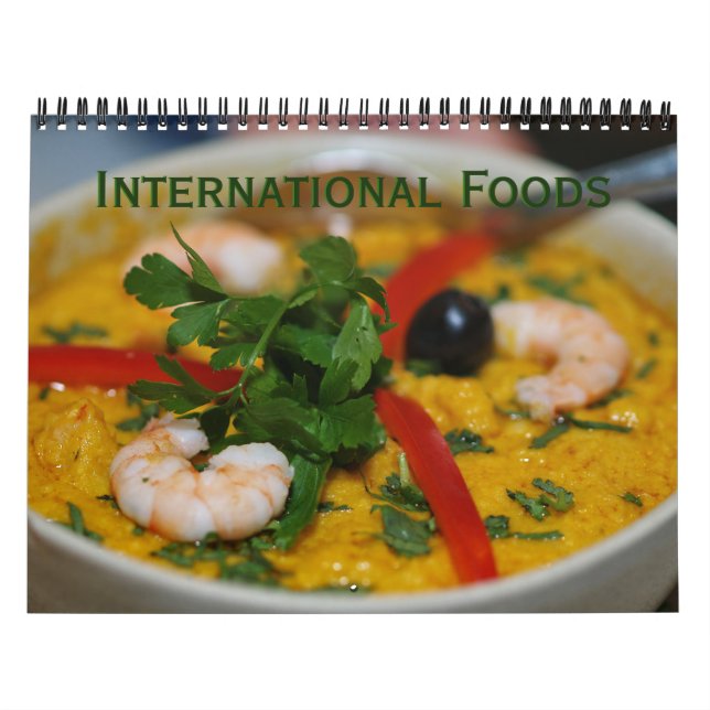International Foods Calendar (Cover)