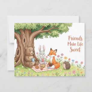 International Friendship Day Postcard