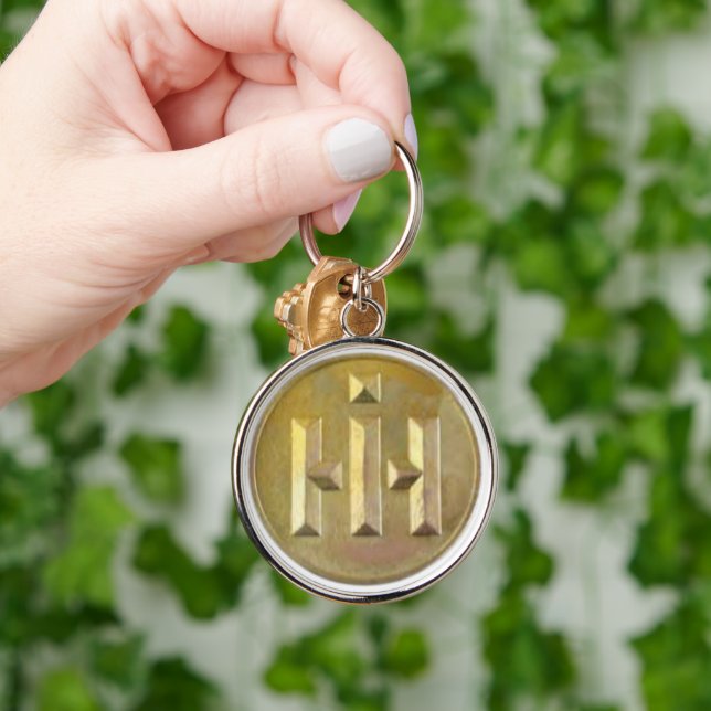 International Harvester Premium Golden Corporate  Key Ring (Hand)