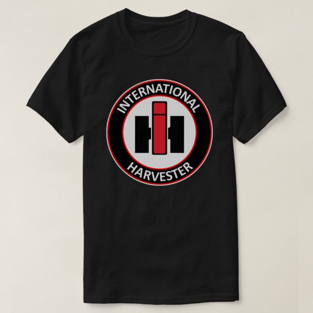 International Harvester round patch. Perfect Gift  T-Shirt (Design Front)