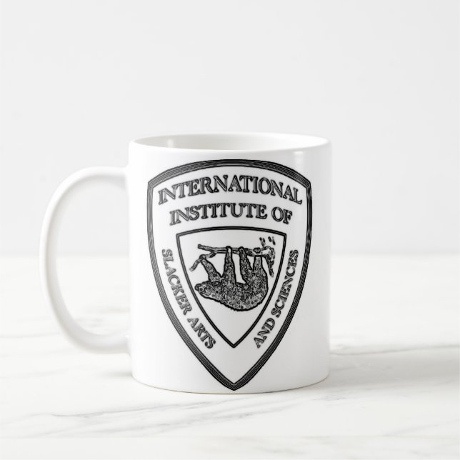International Institute for Slacker Arts Coffee Mug (Left)