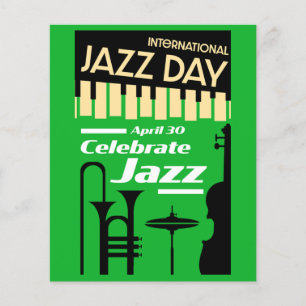 International jazz day April 30 Flyer