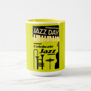 International jazz day April 30 Mug