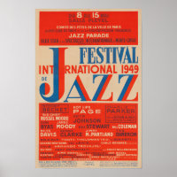 International Jazz Festival 1949 Vintage