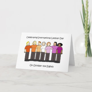 International Lesbian Day October 8th Card