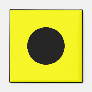 International maritime signal flag letter nautical magnet