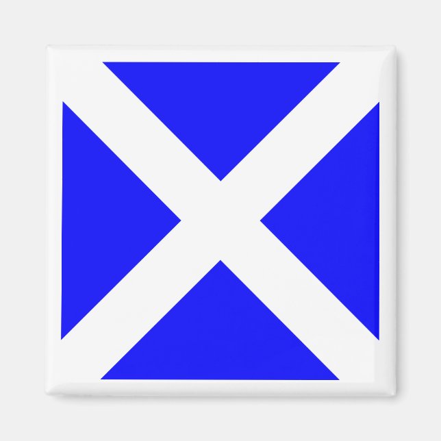 International Maritime Signal Flag MIKE Magnet (Front)
