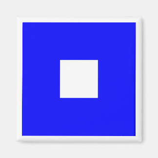 International Maritime Signal Flag PAPA Magnet