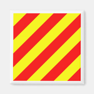 International Maritime Signal Flag YANKEE Magnet