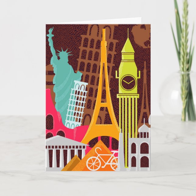 International Monuments Card (Front)