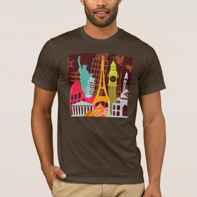 International Monuments T-Shirt (Front)