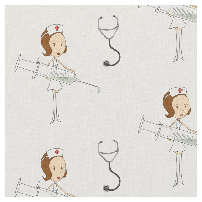 International Nurses Day Fabric (Close Up)