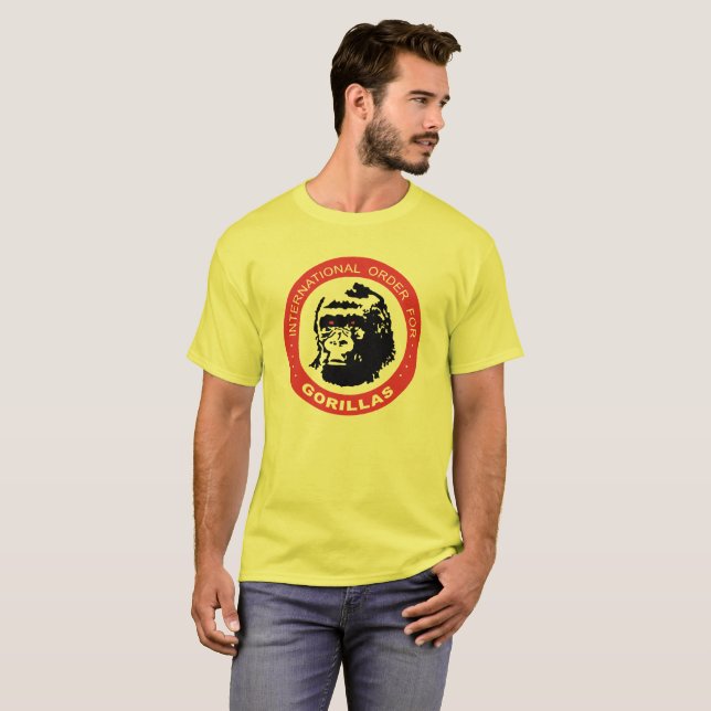 International Order for Gorillas T-Shirt (Front Full)