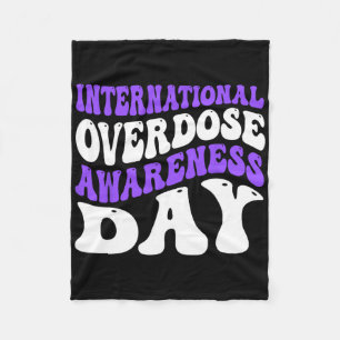 International Overdose Awareness Day 2  Fleece Blanket