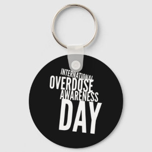 International Overdose Awareness Day 5 Key Ring